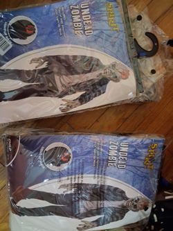 Zombie Halloween costume big boy XL 14/16