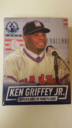 Ken Griffey Hall if Fame Plaque