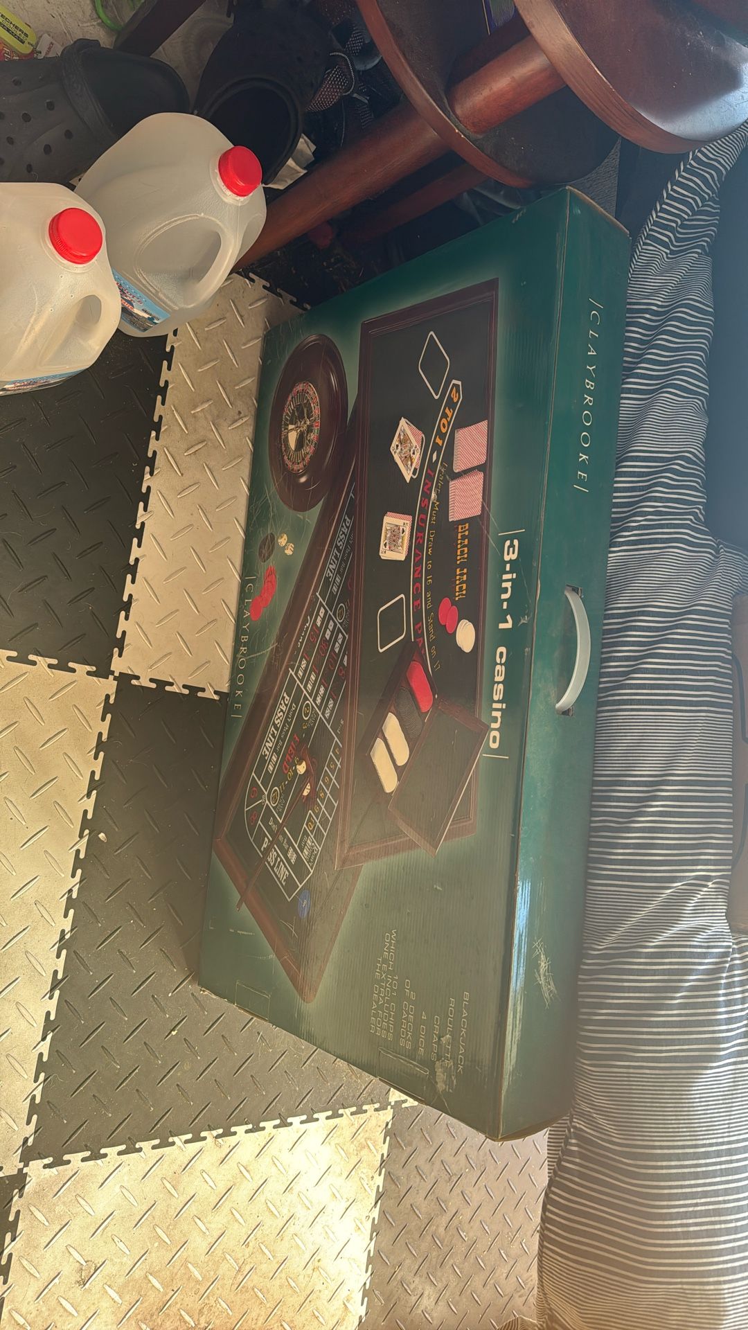 Old Clay Brooke 3 In 1 Casino Still New In The Box