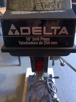 Delta 10" drill press 1/4 hp table model
