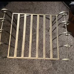 Vintage Like New Heavy, Sturdy Gold Wrought Iron French Vanity Stool