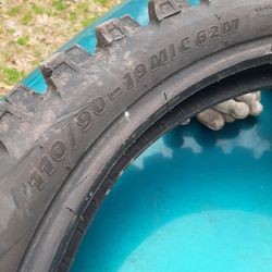 2 Motorcycle Tires 