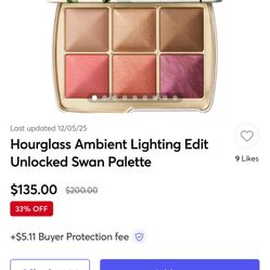 Hour Glass Blush Pallet $90 New 