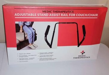 Assistant rail for a couch or chair.
