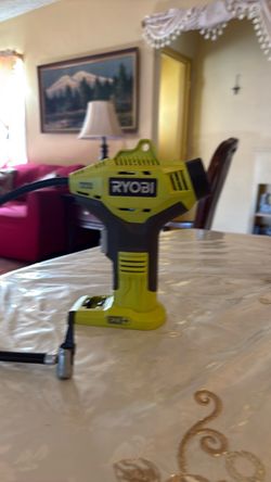 Ryobi tire inflator