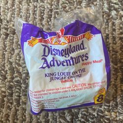 1994 Disneyland Adventures McDonalds Happy Meal Toy King Louie Jungle Cruise #8