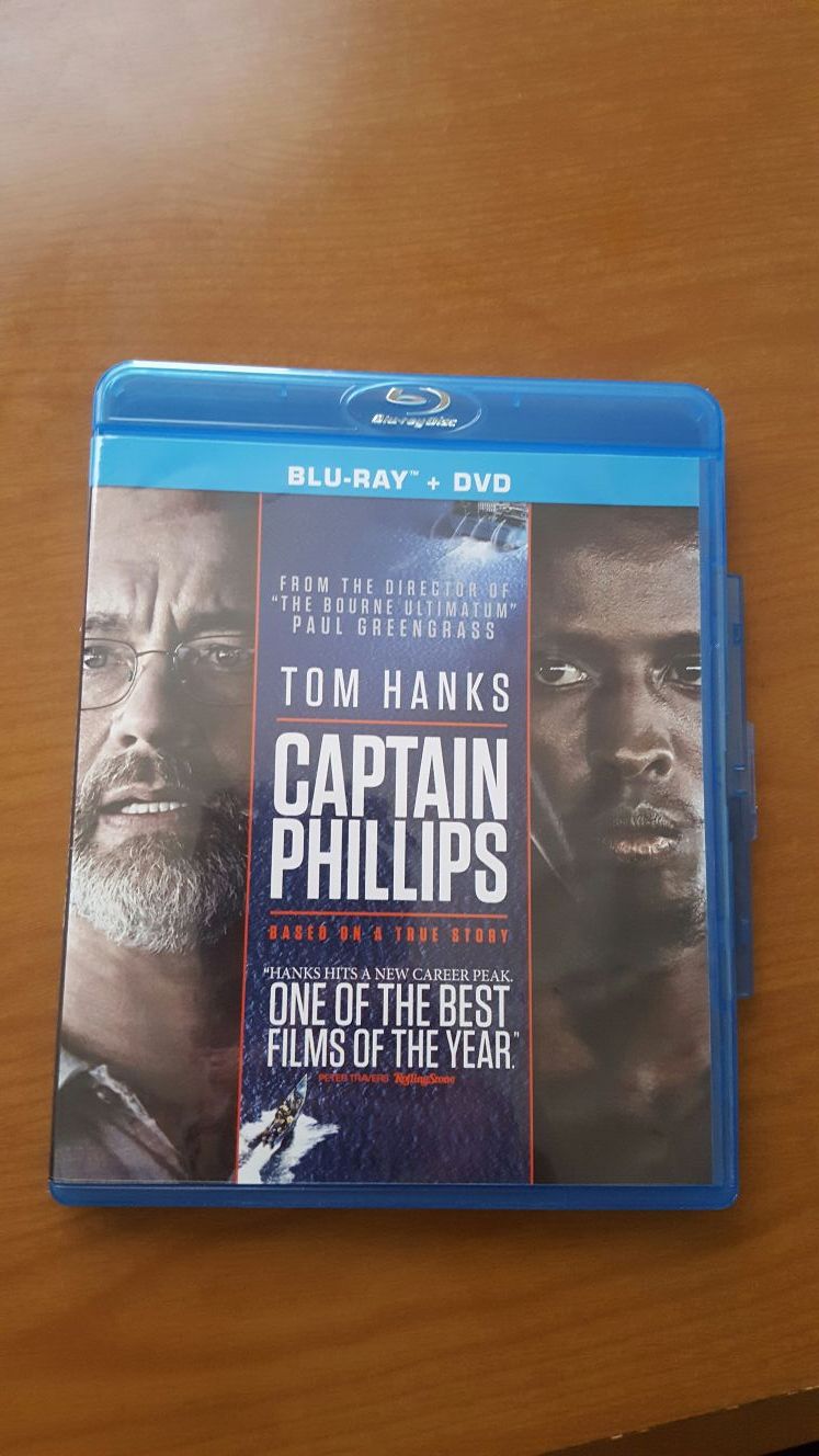 Captain Phillips on Blu-Ray and DVD Combo