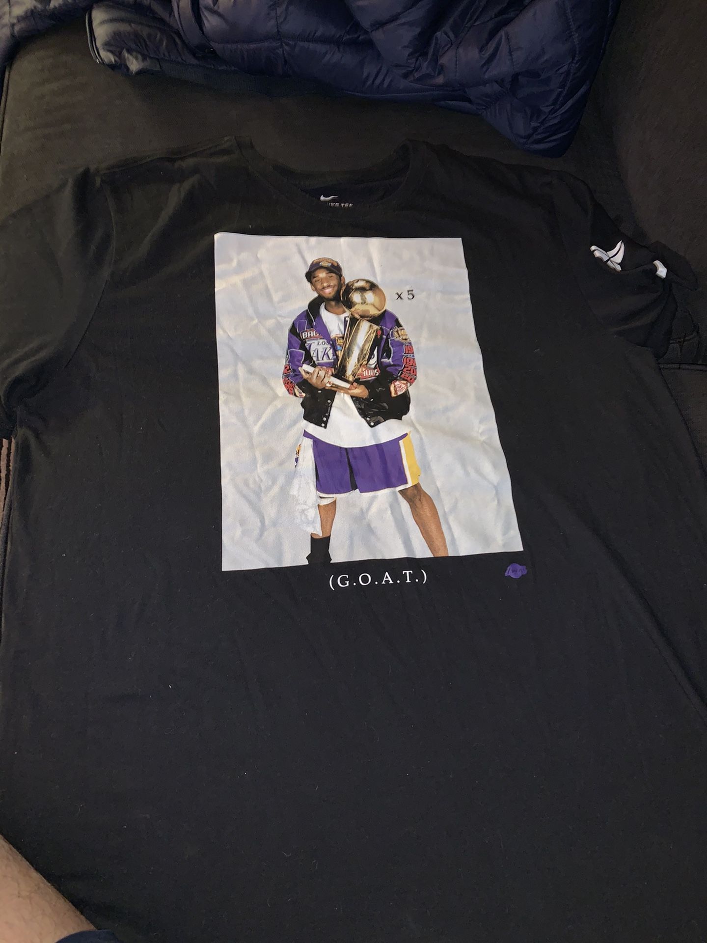 Kobe goat Nike shirt