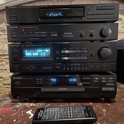 Vintage Kenwood Stereo Integrated Amplifier KA-129