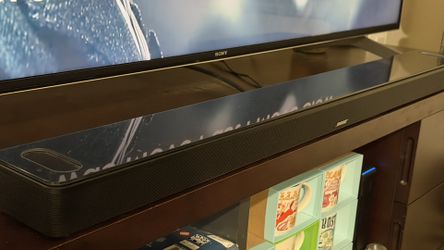 Bose 900 Soundbar And Bass Module 500