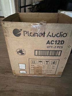 Brand New Planet Audio 12inch Subwoofers