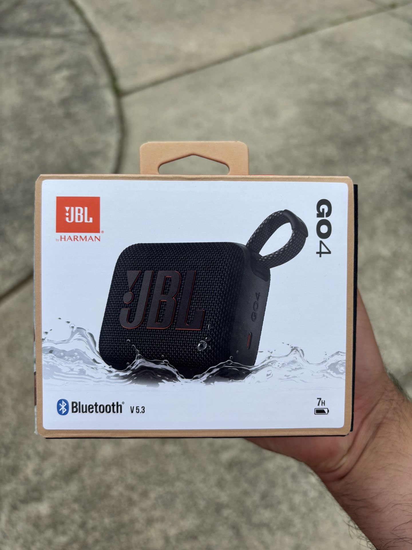 JBL Go 4 Portable Bluetooth Speaker