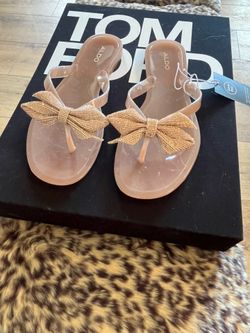 ✨🤎 Jelly Flip Flops ✨🤎💛 brand new