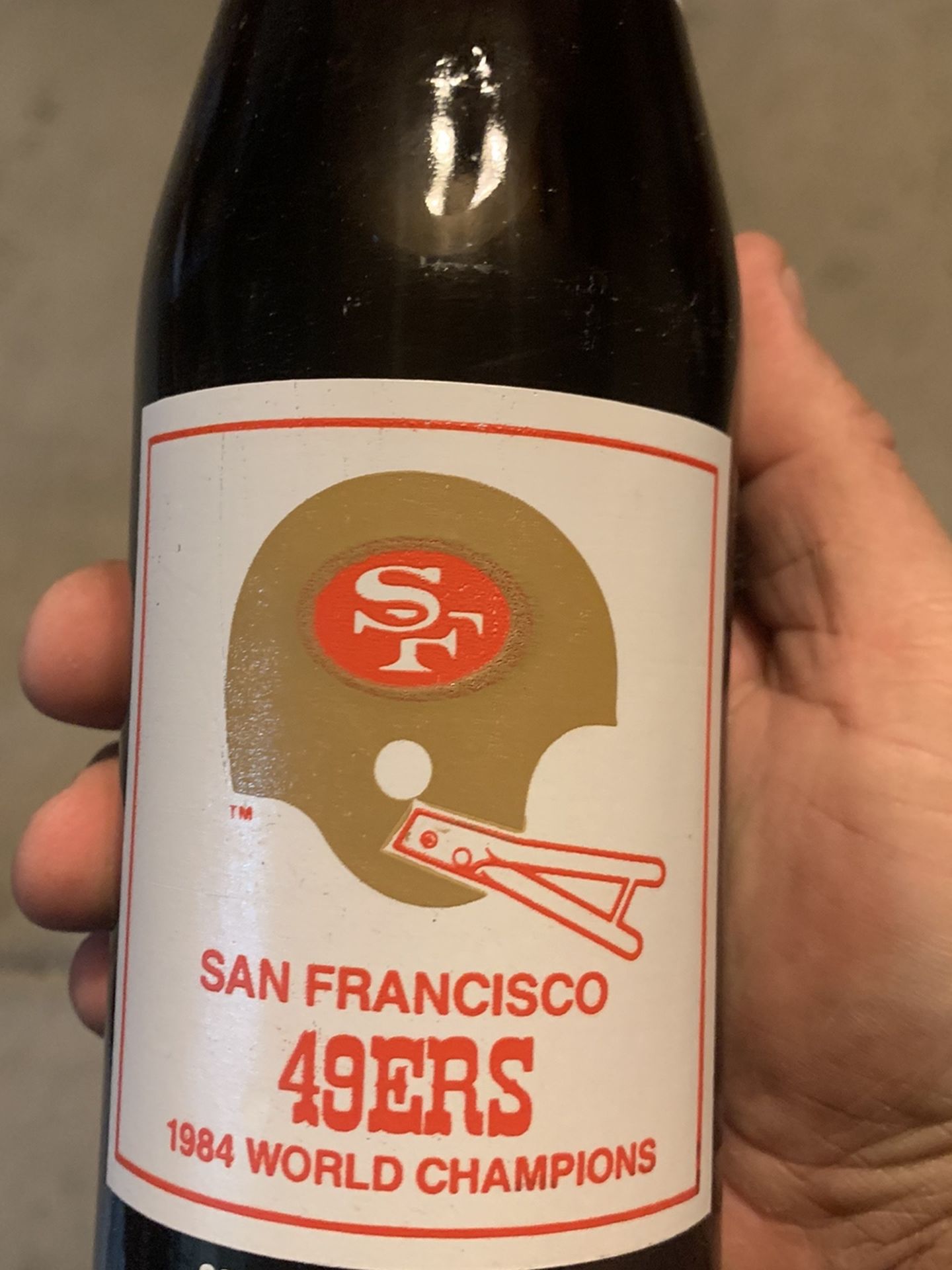 Coke Bottle 1984 49ers