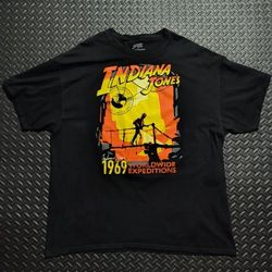 Indiana Jones 1969 worldwide expeditions t-shirt new without tags size 2XL
