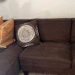 Brown Sectional Couch