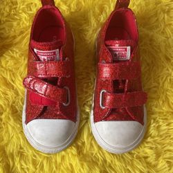Girls Size 10 Converse Sneakers
