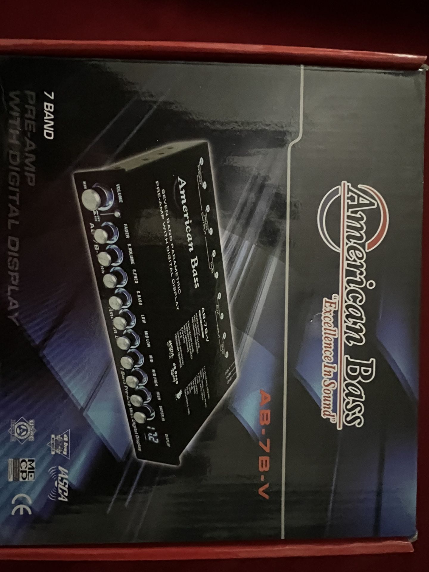 American bass crossover digital display