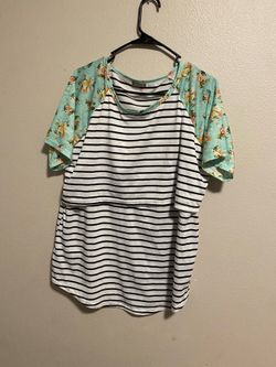 Brand new nursing Tshirt 2x