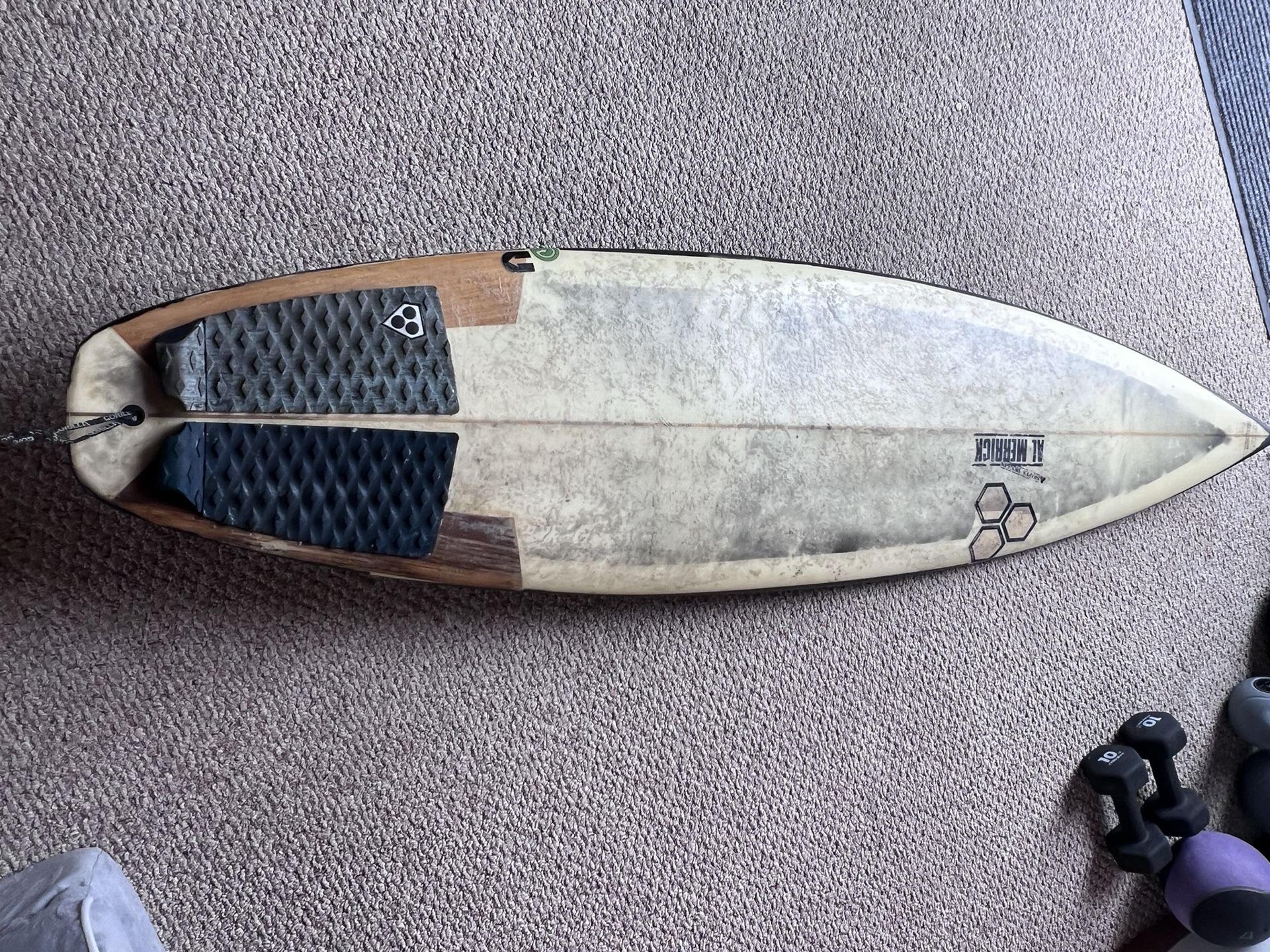 Al Merrick Channel Islands DFR Surfboard 6’1”