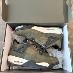 Air Jordan 4 Retro Craft 'Olive' Size 12