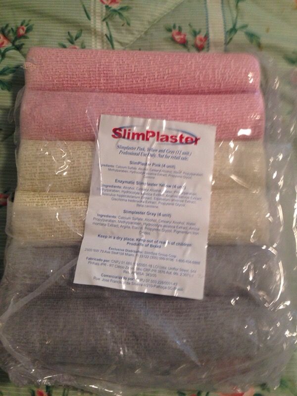 Yesoterapia/Slimplaster for body wrapping