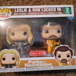 Parks And Recreation Leslie & Ron Locked In