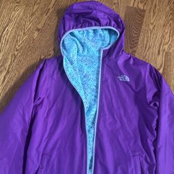 The North Face Girls Jacket ( 2 sides) Size (L 14/16)