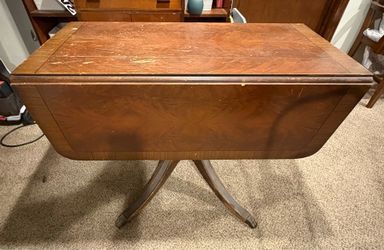 Claw foot/Drop Leaf Table
