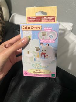 Calico Critters Toilet Set