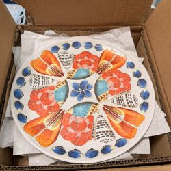 Juliska Desert/Salad Plate Oceanica Melamine 9”W, Set Of 4