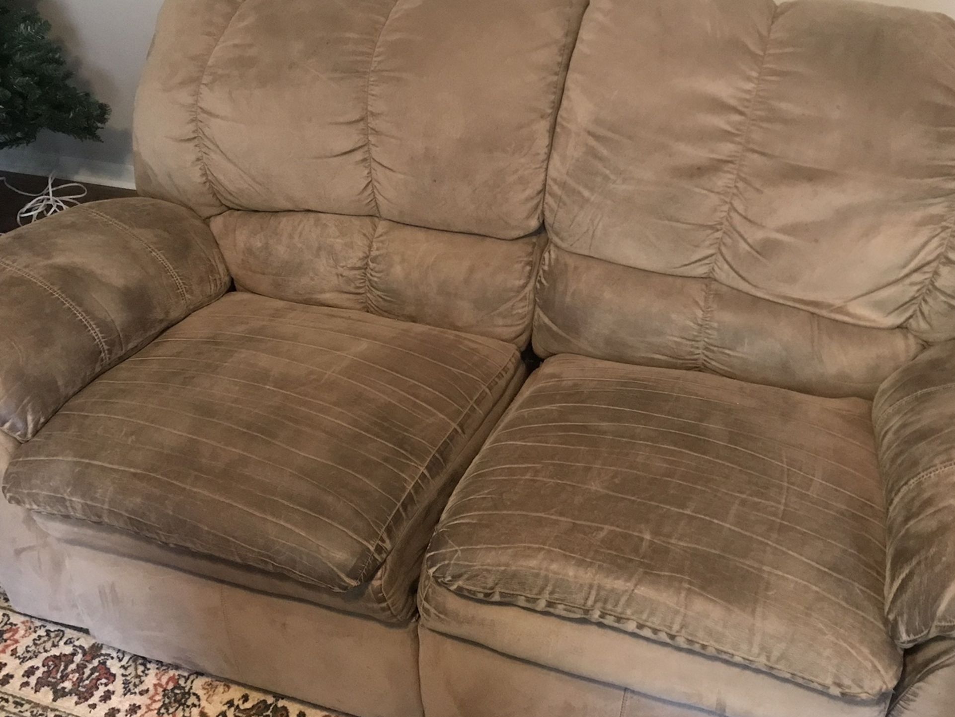 2 - Recliner Loveseats