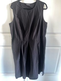 Bloomchic black midi plus size dress