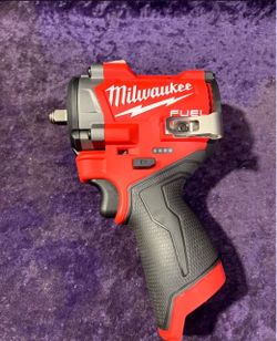 Milwaukee 3/8 stubby impact wrench