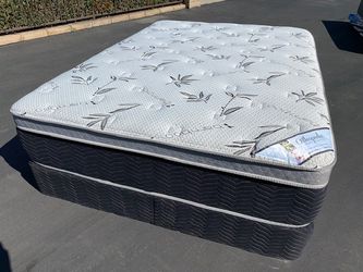 Full Ortho Bamboo Pillow Top Mattress!!