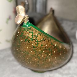 Indian Beggars Bowl, Hand Painted, Beatiful, $25 Obo