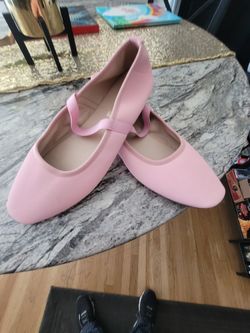 LADYS  PINK SHOES WITH STRAP EUROPEAN SIZE 41 ..WORN  ONE TIME