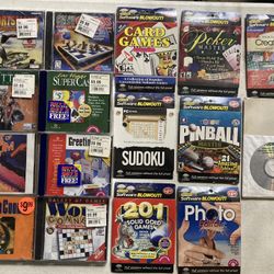 Old PC Software Games and more (supports varies Windows 95/98)