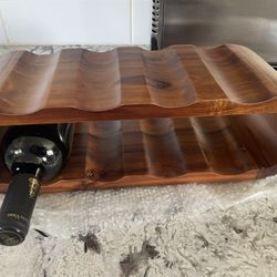 Wine Rack -Acacia Wood