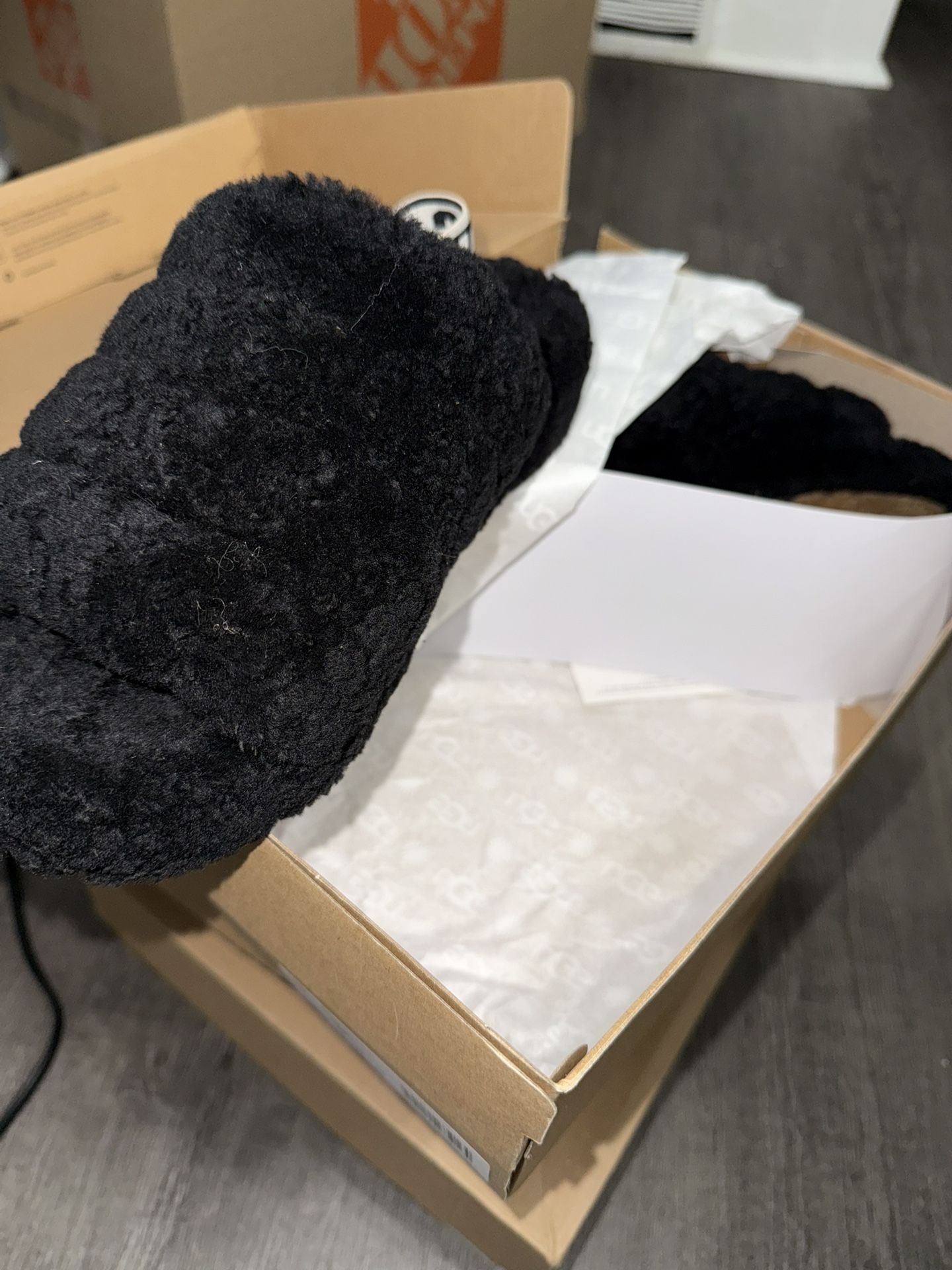 UGG Fur Slides