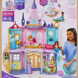 New Mattel Disney Princess Doll House Ultimate Castle