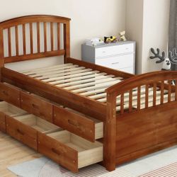 Twin Bed With Mattress 