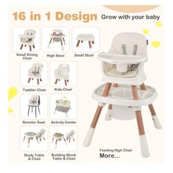 Brand New Multi Function High chair In The Box Girl Or Boy