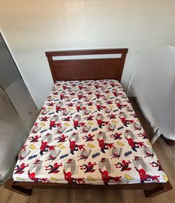 Full platform bed set