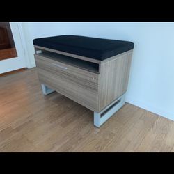 File Cabinet New With Cushion Seat