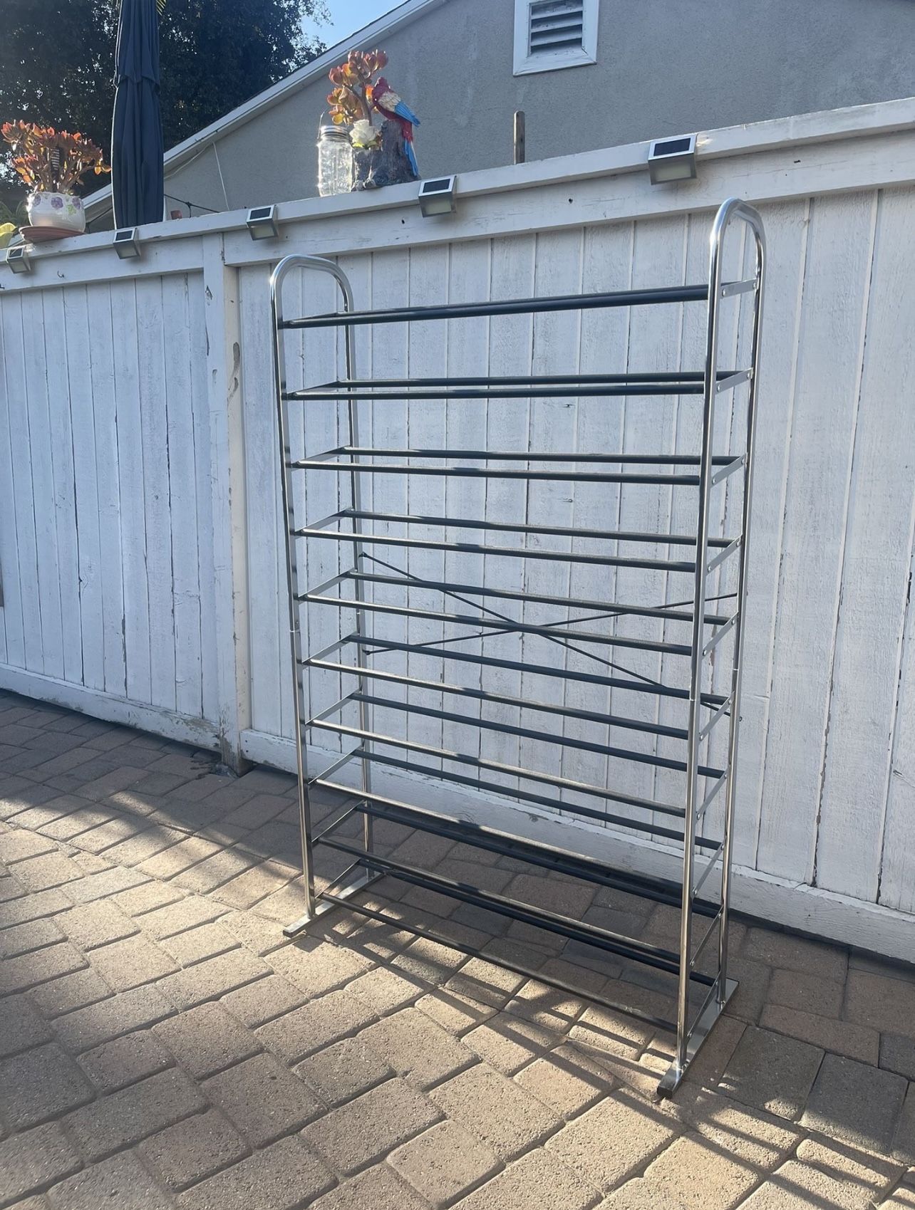 10 tier shoe rack- Can Fit About 50 Pairs Of Shoes 