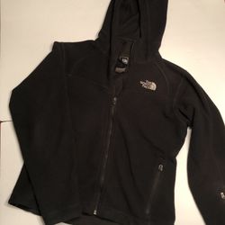 Women’s The North Face Fleece Jacket Size Small Black 