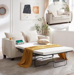 2-IN-1 CONVERTIBLE SOFA BED