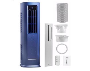 Smart Portable Air Conditioner, 12,000 BTU Cooling/Heating Air Conditioner for Bedroom with Drainage-free Cooling, Dehumidifier, Fan, 24h Timer for 70