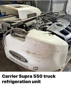 Carrier Supra 550 truck refrigeration unit